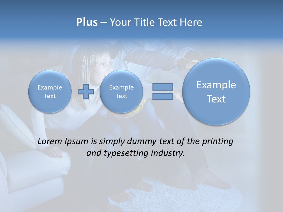 Indoors Movie Living PowerPoint Template