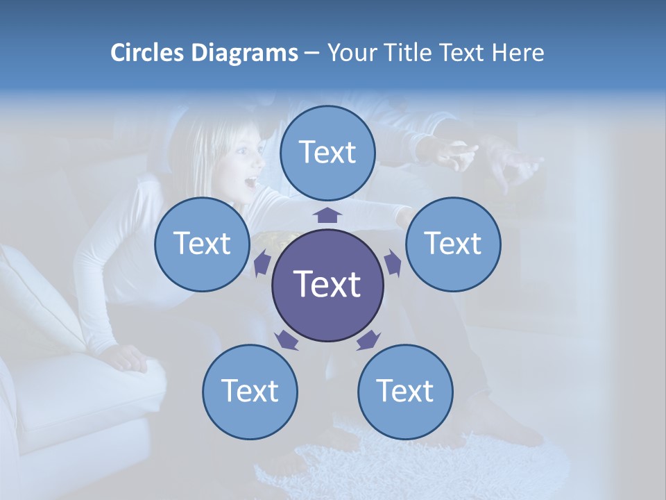Indoors Movie Living PowerPoint Template