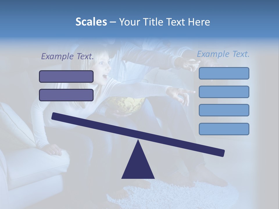 Indoors Movie Living PowerPoint Template