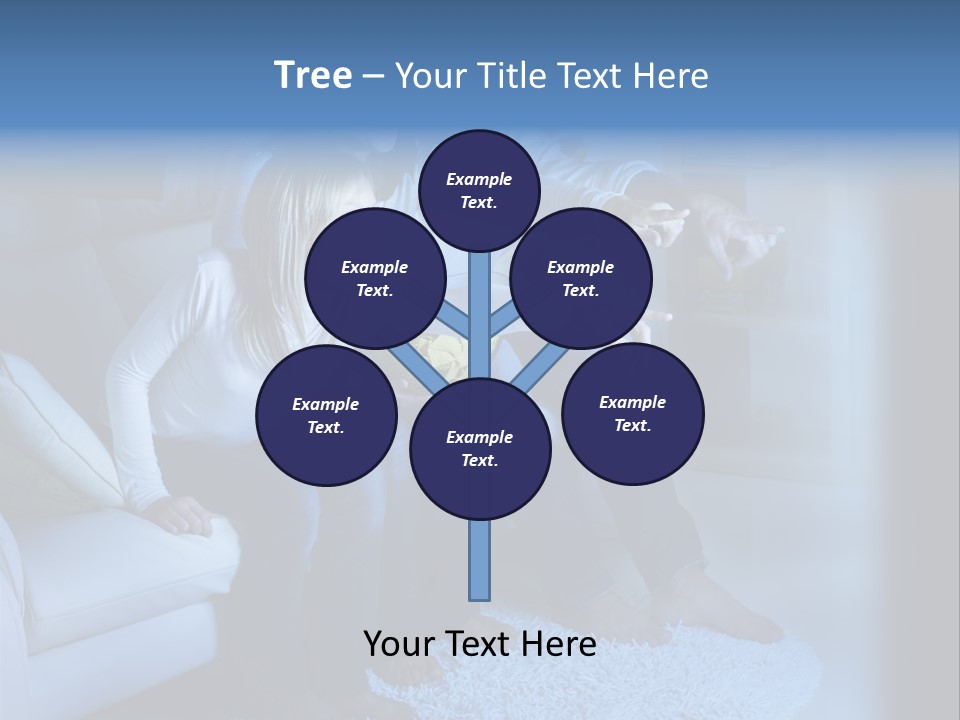 Indoors Movie Living PowerPoint Template