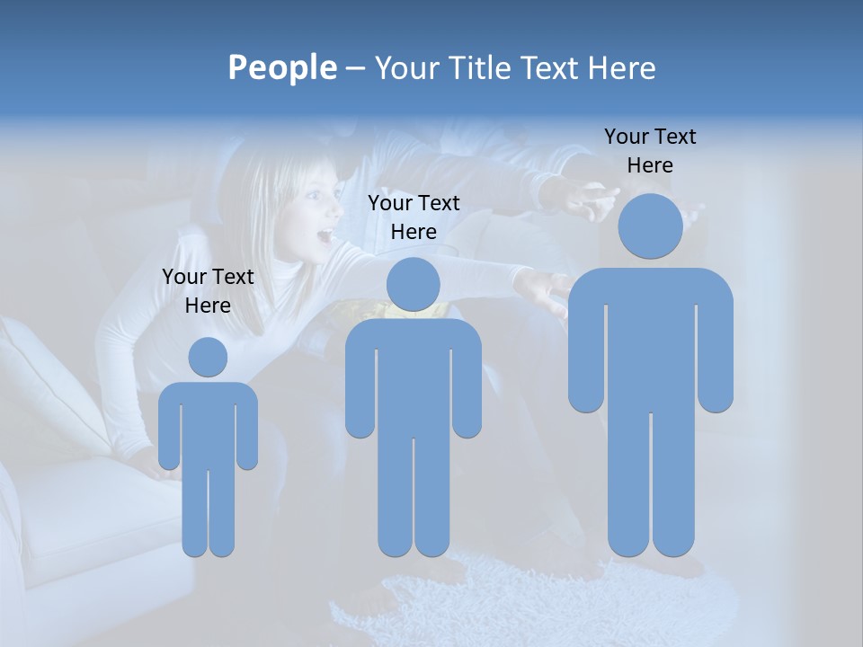 Indoors Movie Living PowerPoint Template