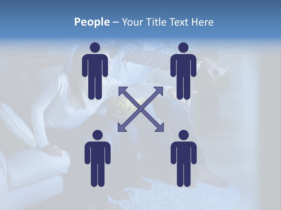 Indoors Movie Living PowerPoint Template