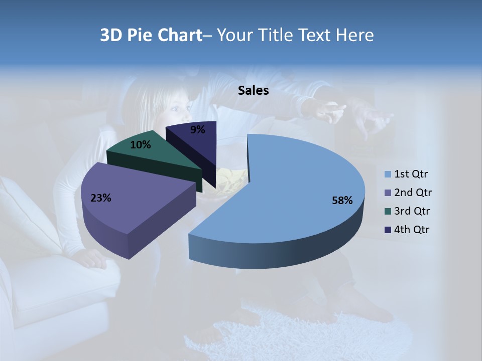 Indoors Movie Living PowerPoint Template