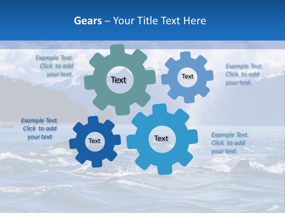 Animal Clouds Vacation PowerPoint Template