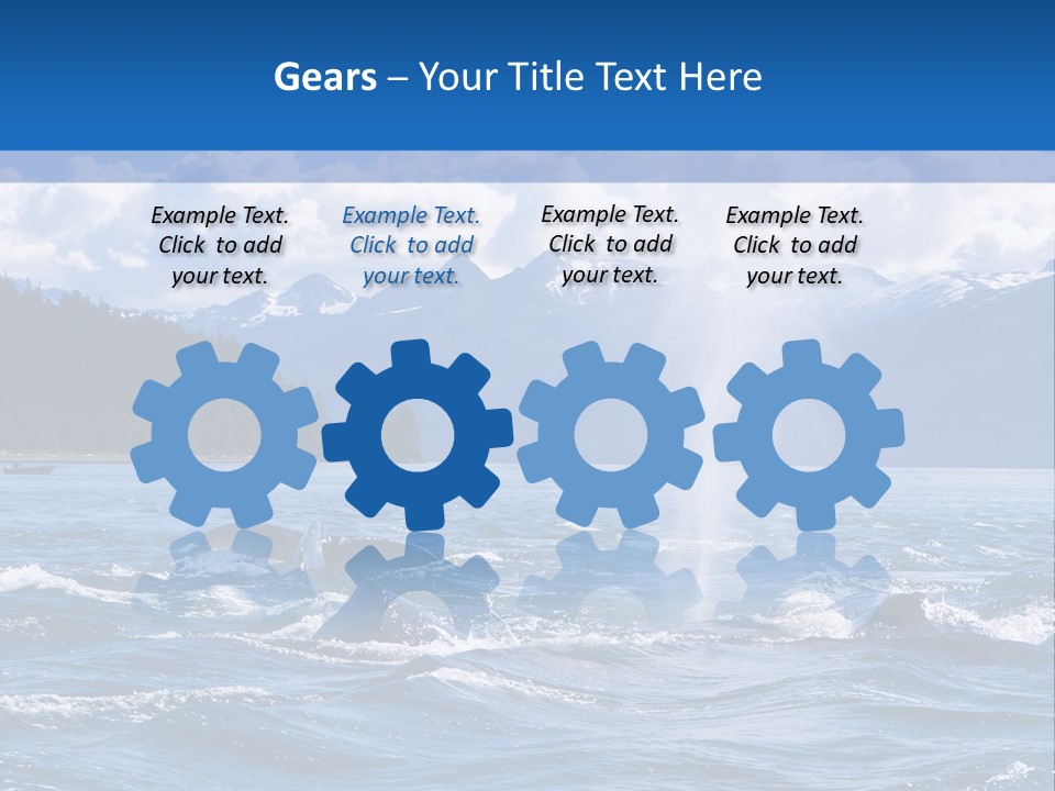 Animal Clouds Vacation PowerPoint Template