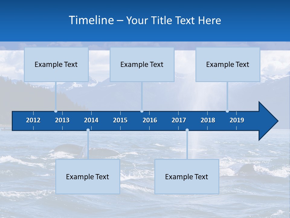 Animal Clouds Vacation PowerPoint Template