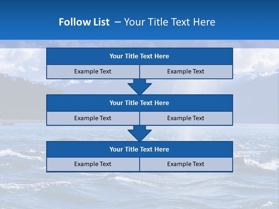 Animal Clouds Vacation PowerPoint Template