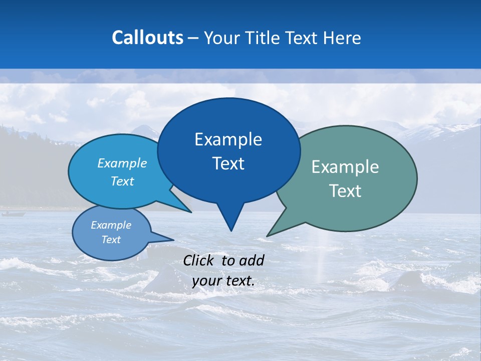Animal Clouds Vacation PowerPoint Template