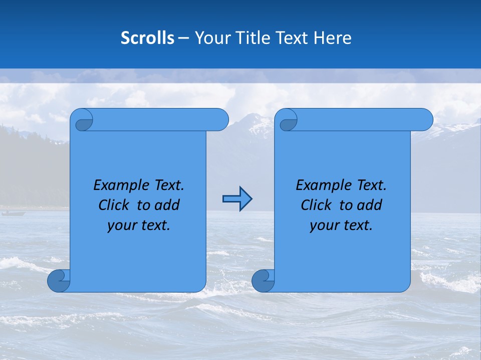 Animal Clouds Vacation PowerPoint Template