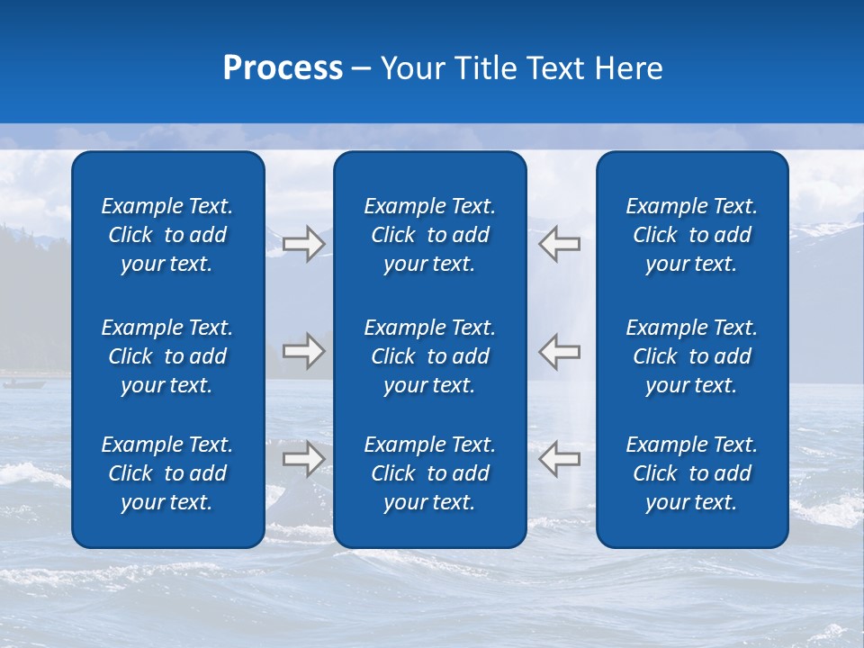 Animal Clouds Vacation PowerPoint Template
