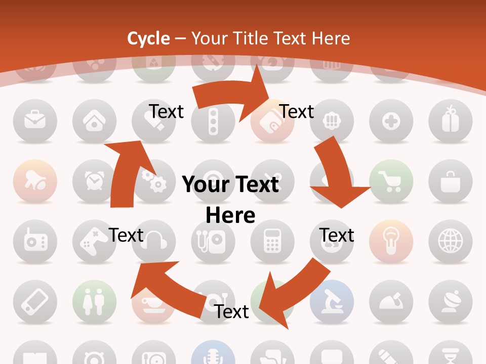 Shop Globe Email PowerPoint Template