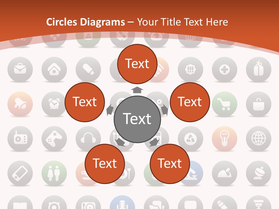 Shop Globe Email PowerPoint Template