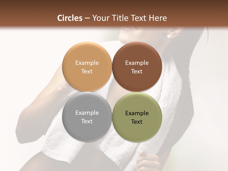 New White Exercise PowerPoint Template