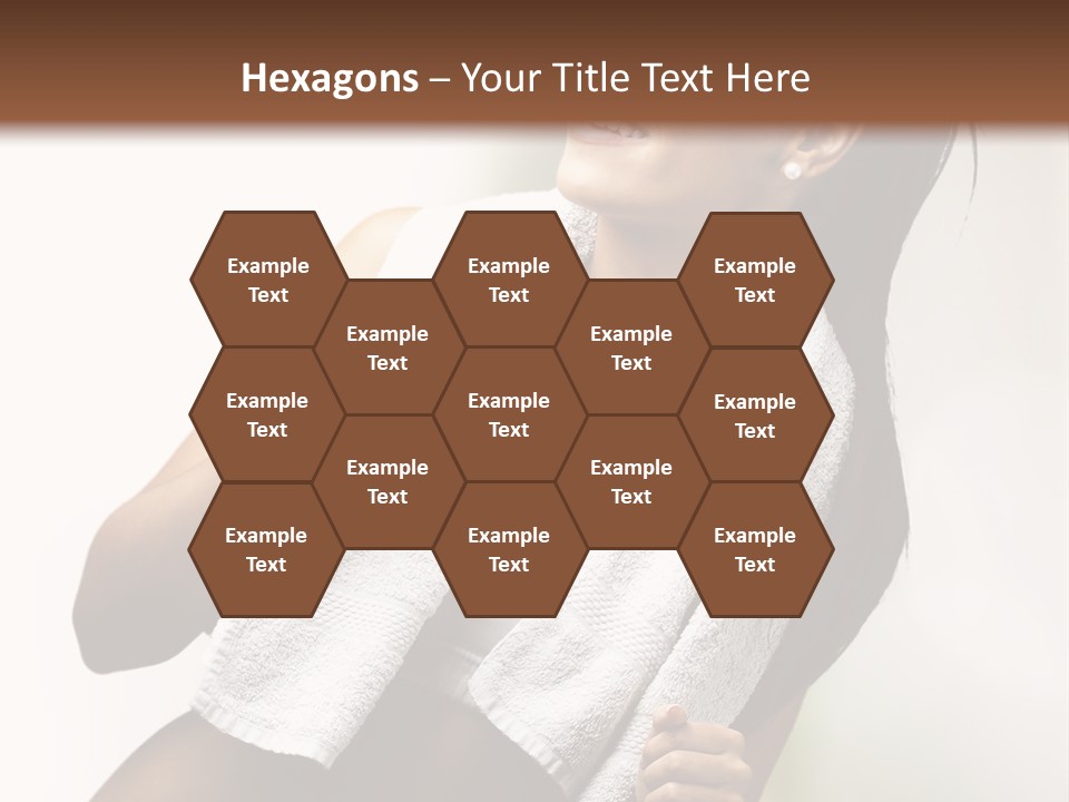 New White Exercise PowerPoint Template