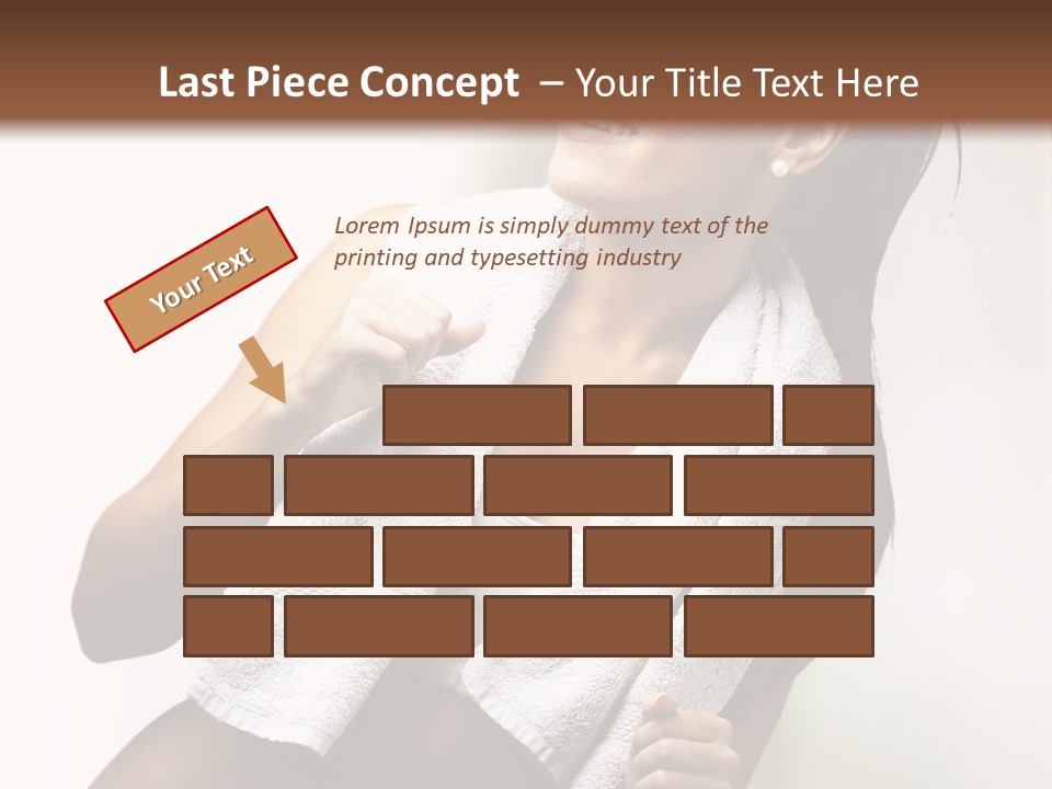 New White Exercise PowerPoint Template