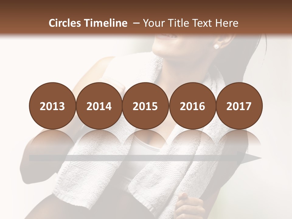 New White Exercise PowerPoint Template