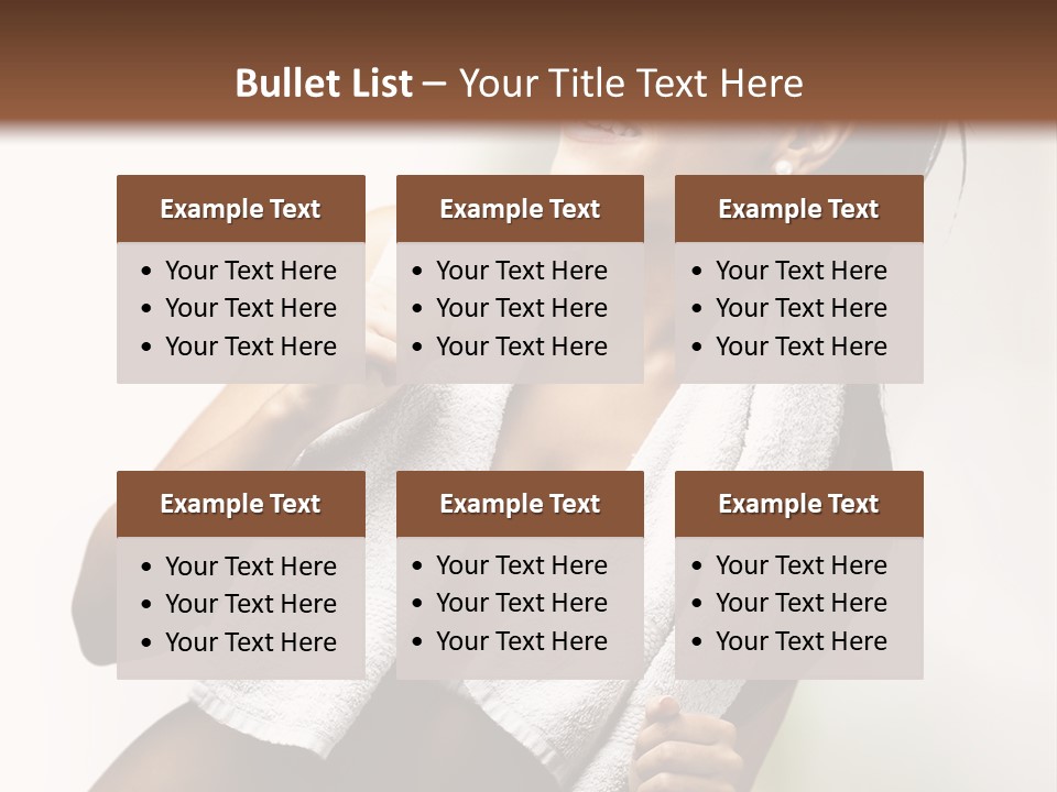 New White Exercise PowerPoint Template