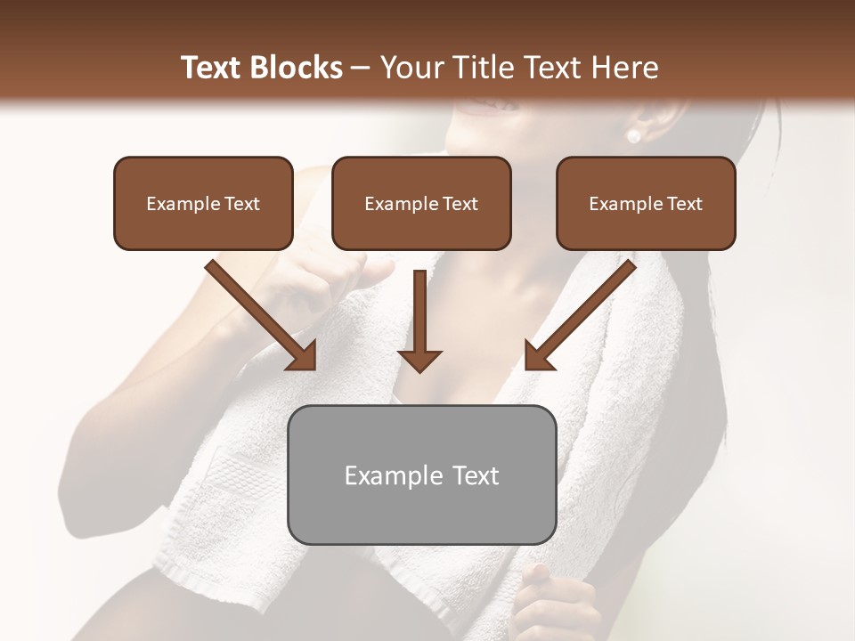 New White Exercise PowerPoint Template