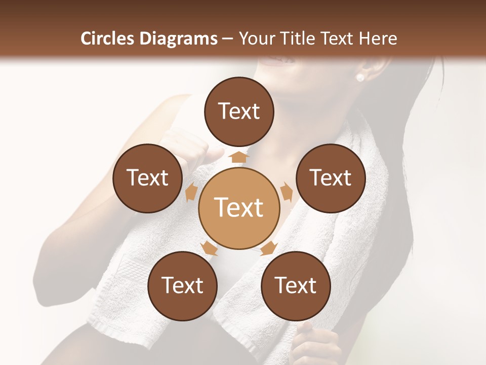 New White Exercise PowerPoint Template