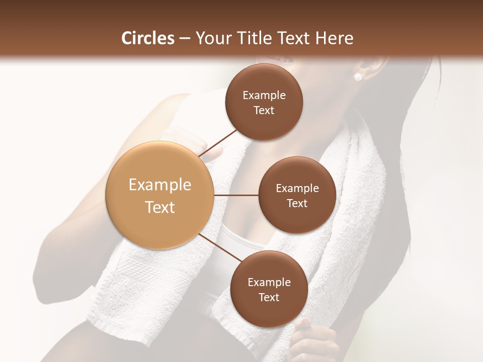 New White Exercise PowerPoint Template