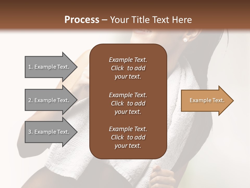 New White Exercise PowerPoint Template