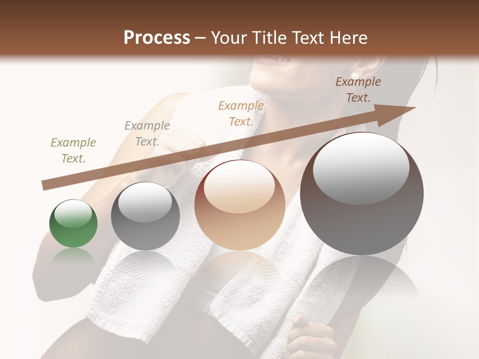 New White Exercise PowerPoint Template