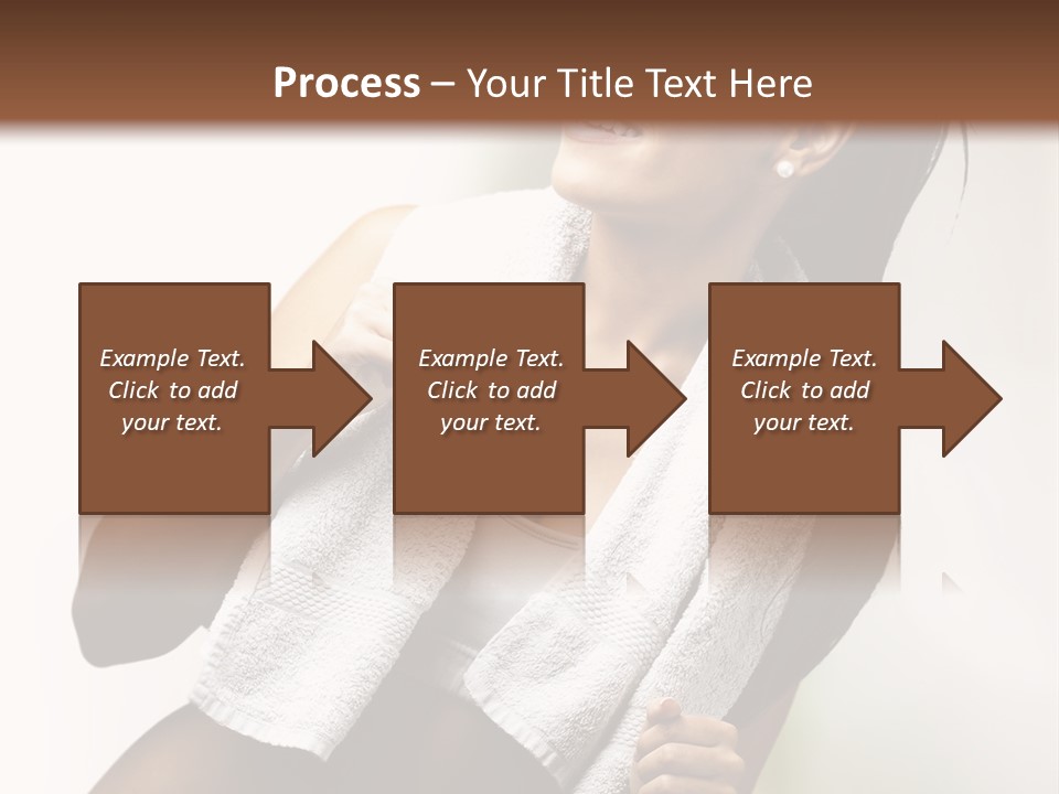 New White Exercise PowerPoint Template
