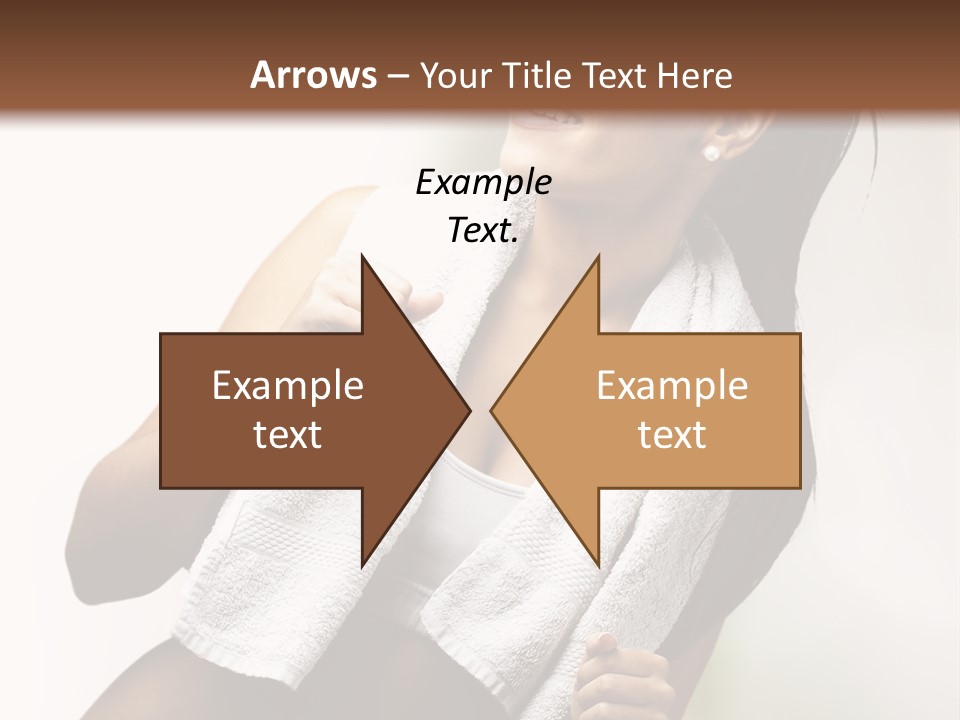 New White Exercise PowerPoint Template