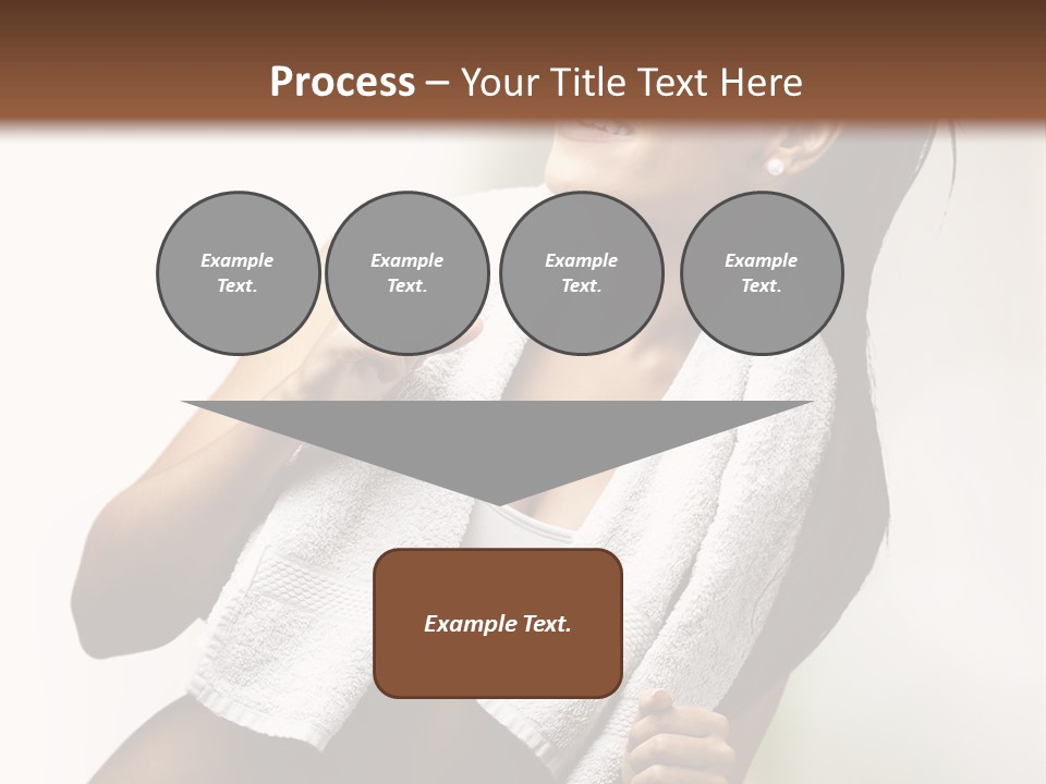 New White Exercise PowerPoint Template