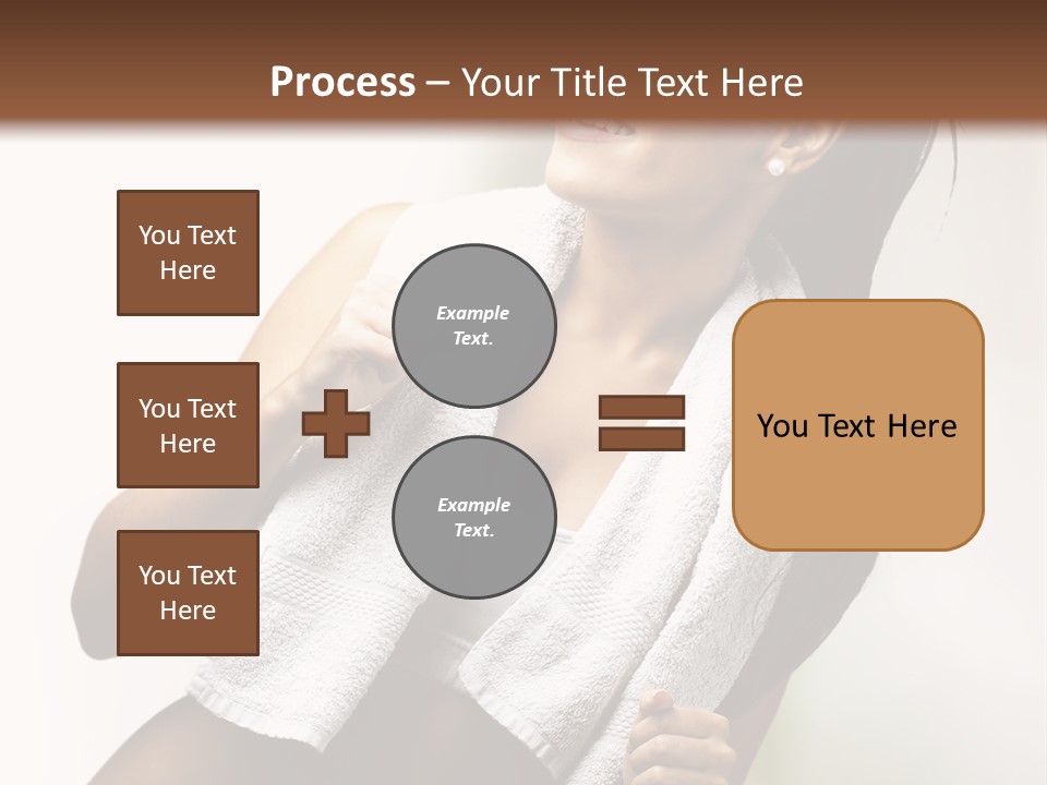 New White Exercise PowerPoint Template