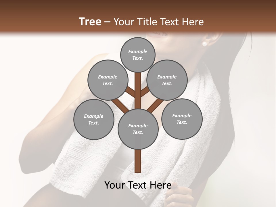 New White Exercise PowerPoint Template