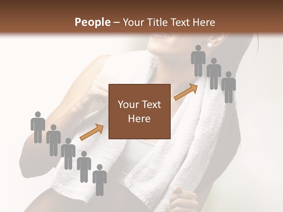 New White Exercise PowerPoint Template