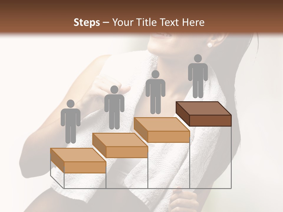 New White Exercise PowerPoint Template