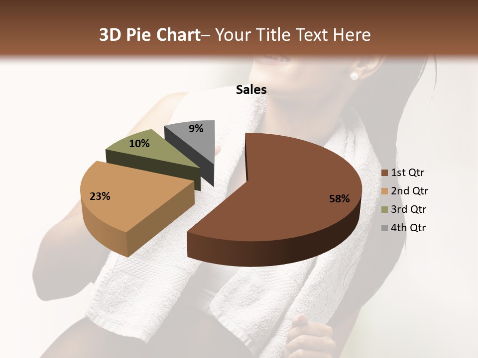 New White Exercise PowerPoint Template