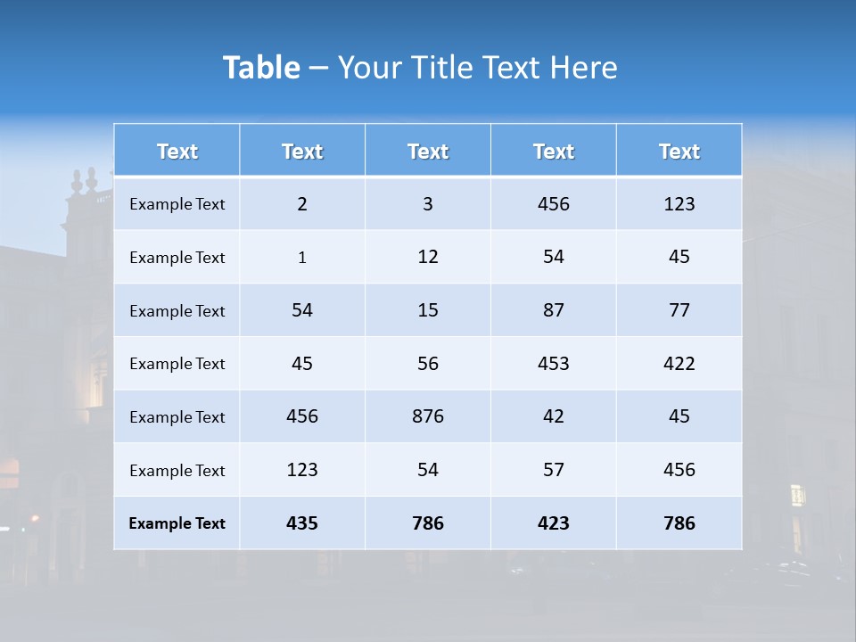 Academy Performance Music PowerPoint Template