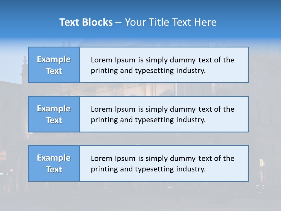 Academy Performance Music PowerPoint Template