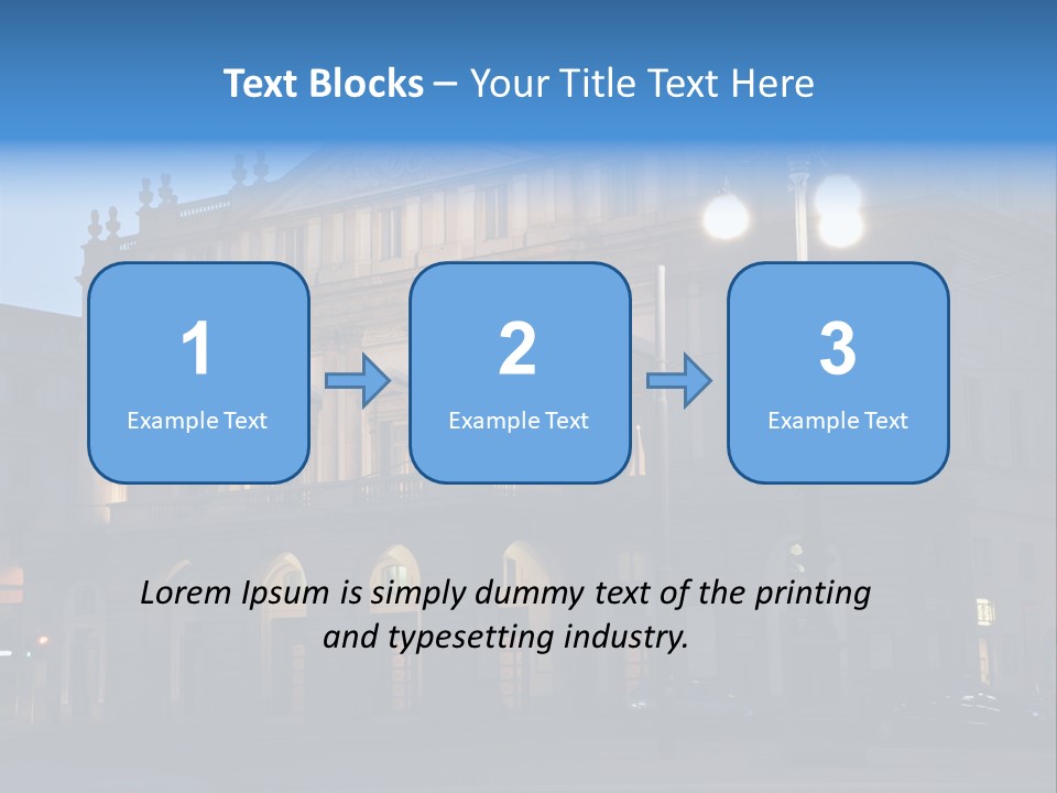 Academy Performance Music PowerPoint Template