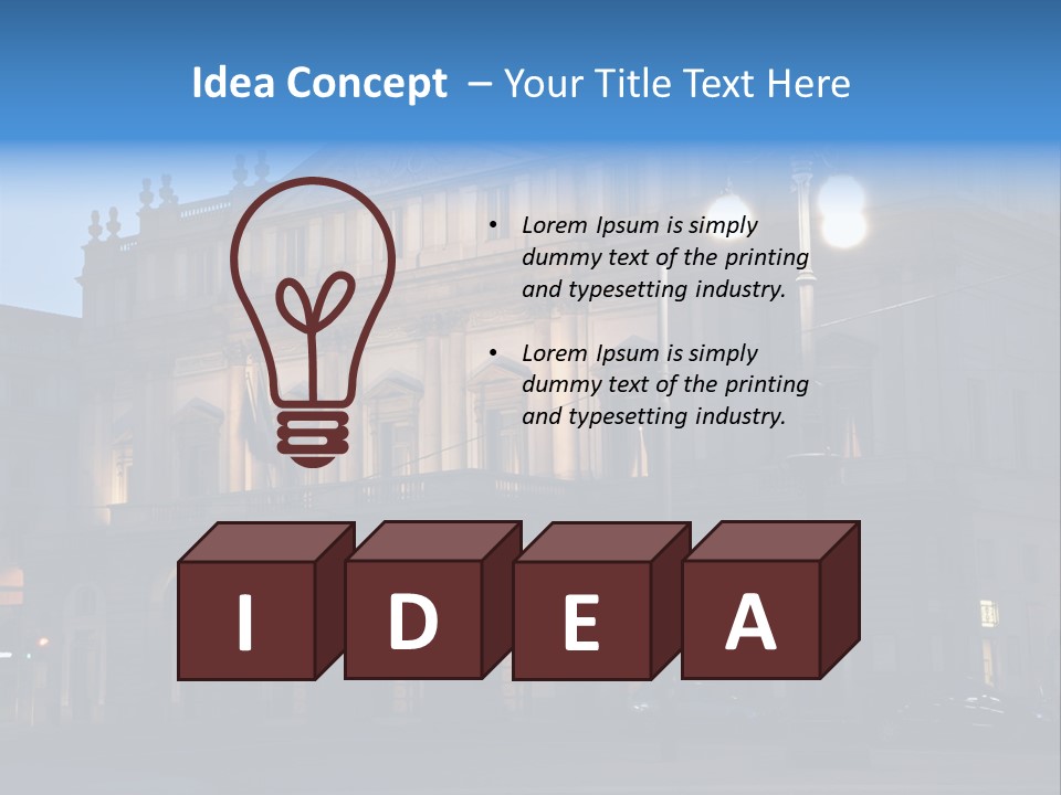 Academy Performance Music PowerPoint Template