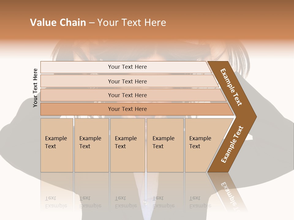 Sore Migraine Despair PowerPoint Template