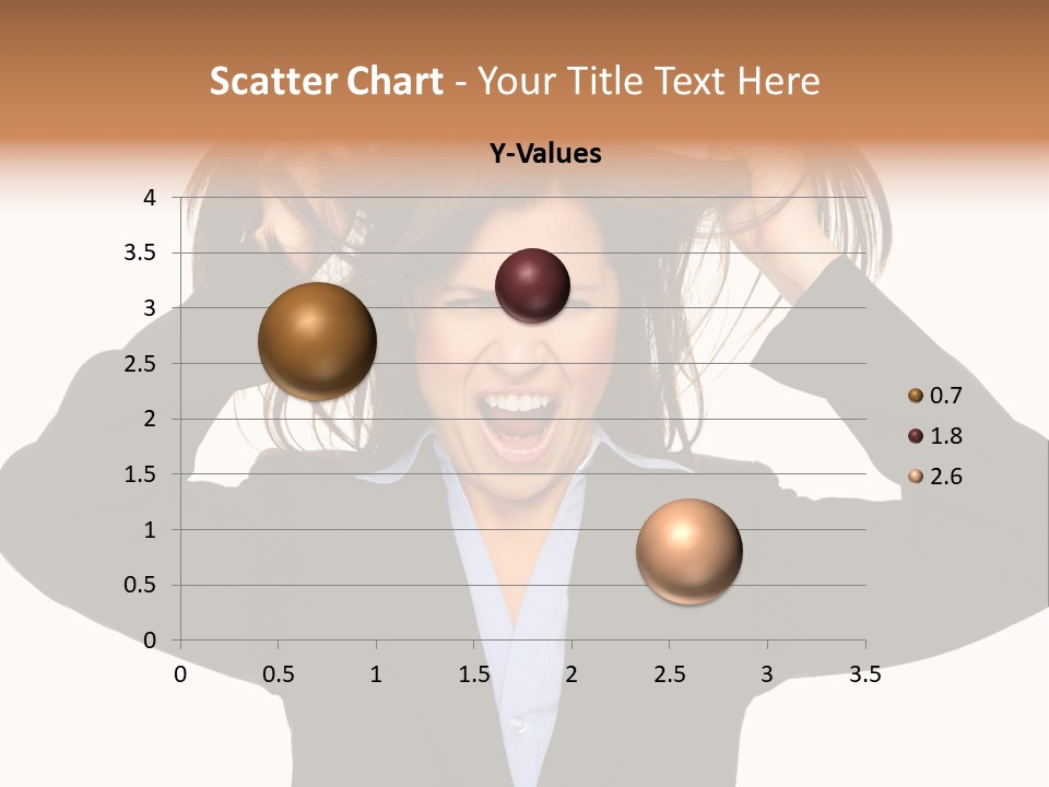 Sore Migraine Despair PowerPoint Template