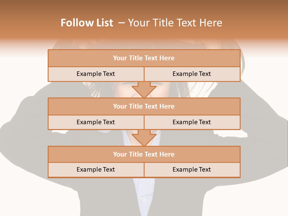 Sore Migraine Despair PowerPoint Template