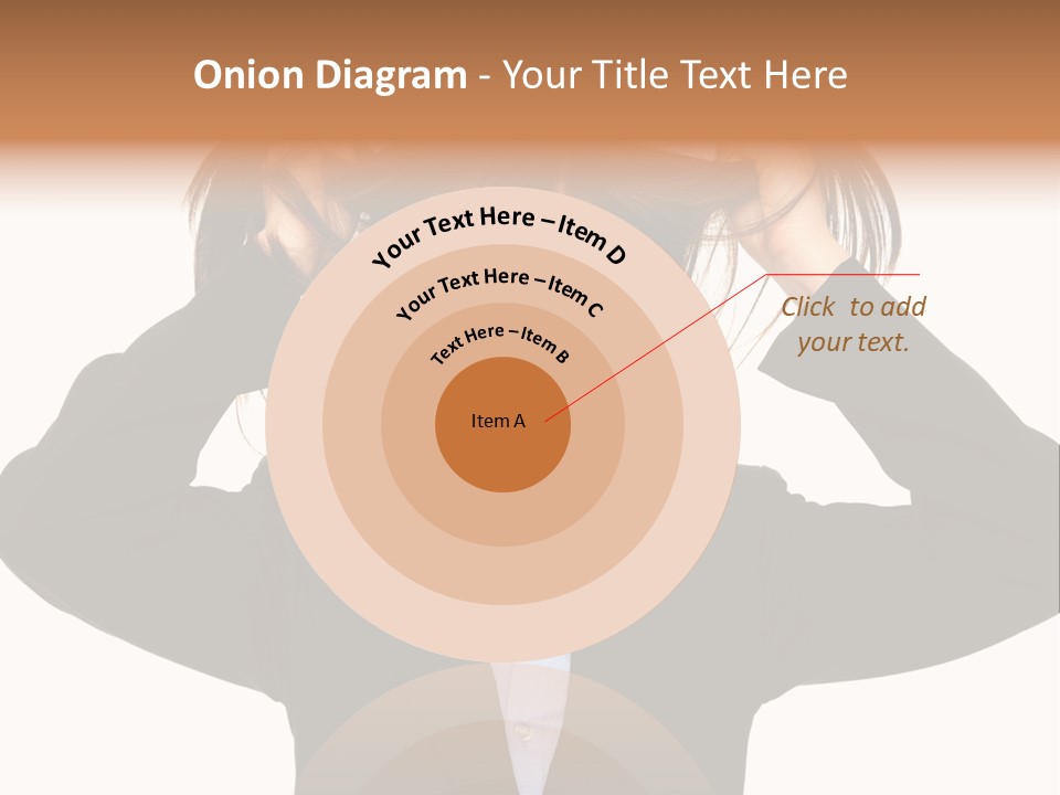 Sore Migraine Despair PowerPoint Template