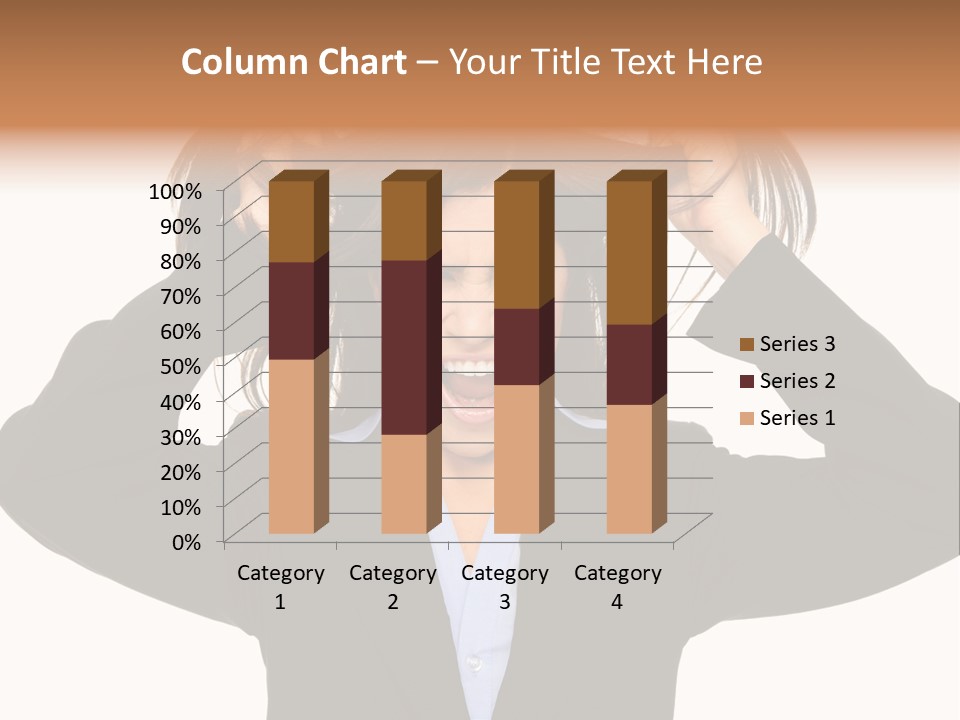 Sore Migraine Despair PowerPoint Template