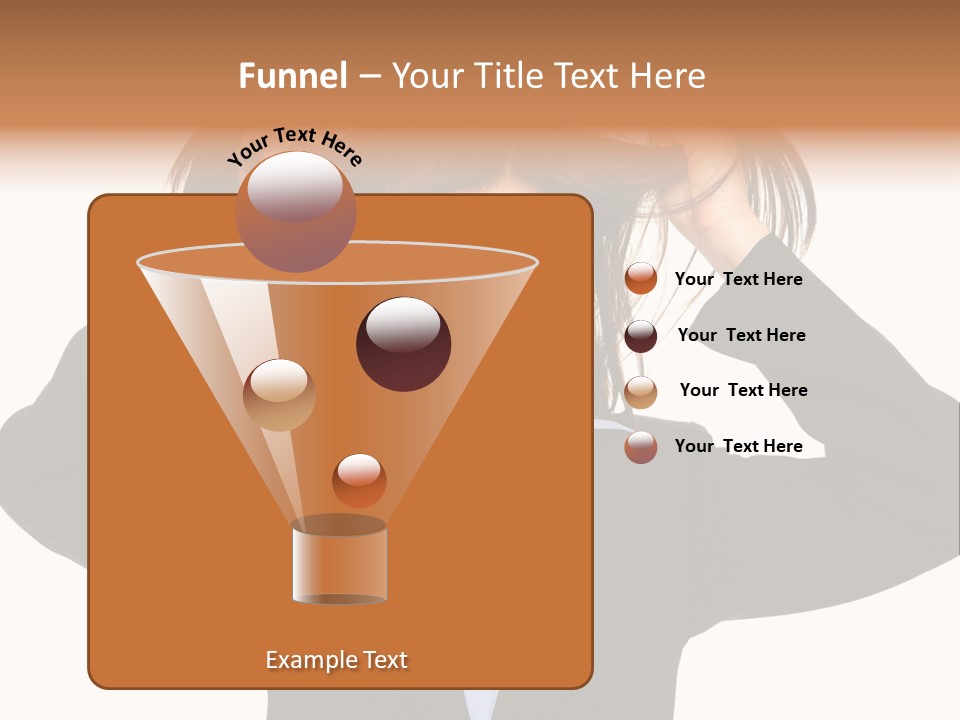 Sore Migraine Despair PowerPoint Template