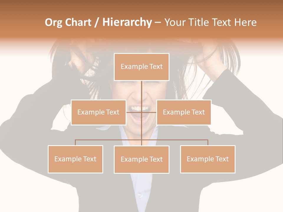 Sore Migraine Despair PowerPoint Template