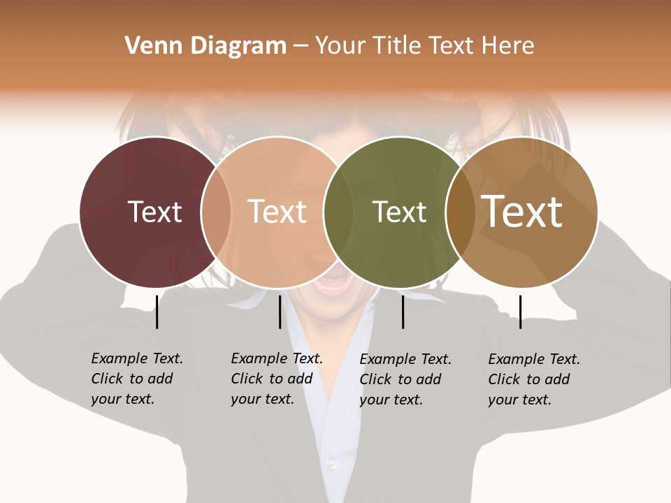 Sore Migraine Despair PowerPoint Template