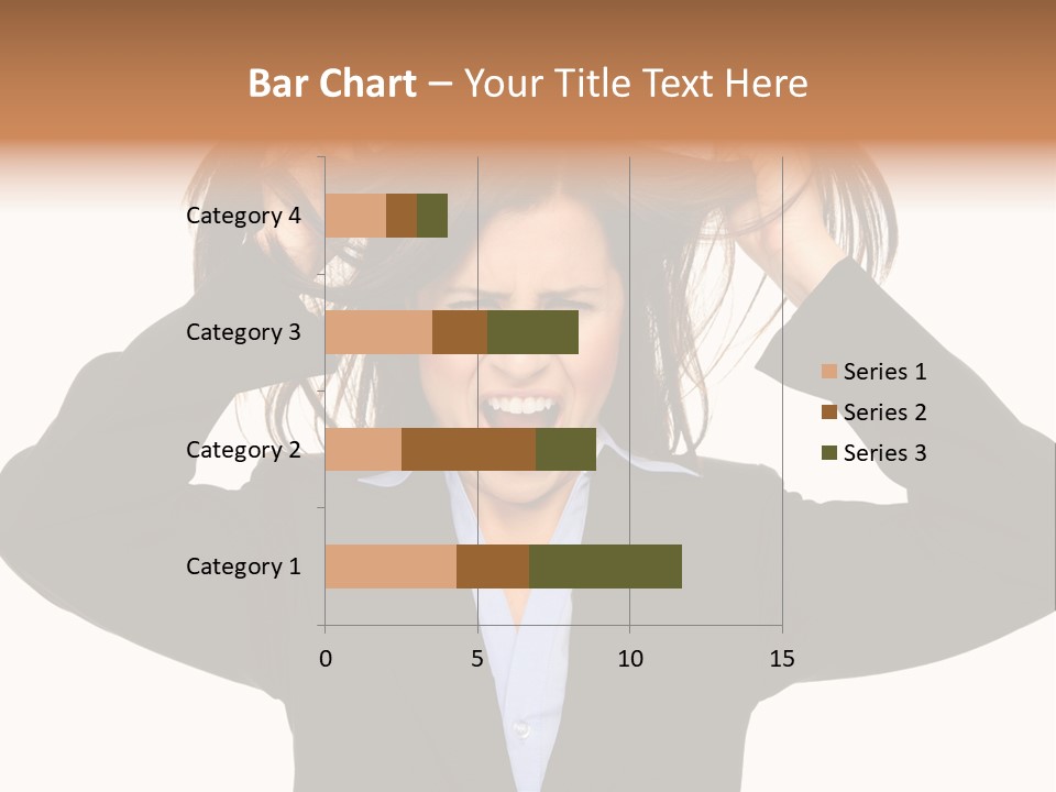 Sore Migraine Despair PowerPoint Template