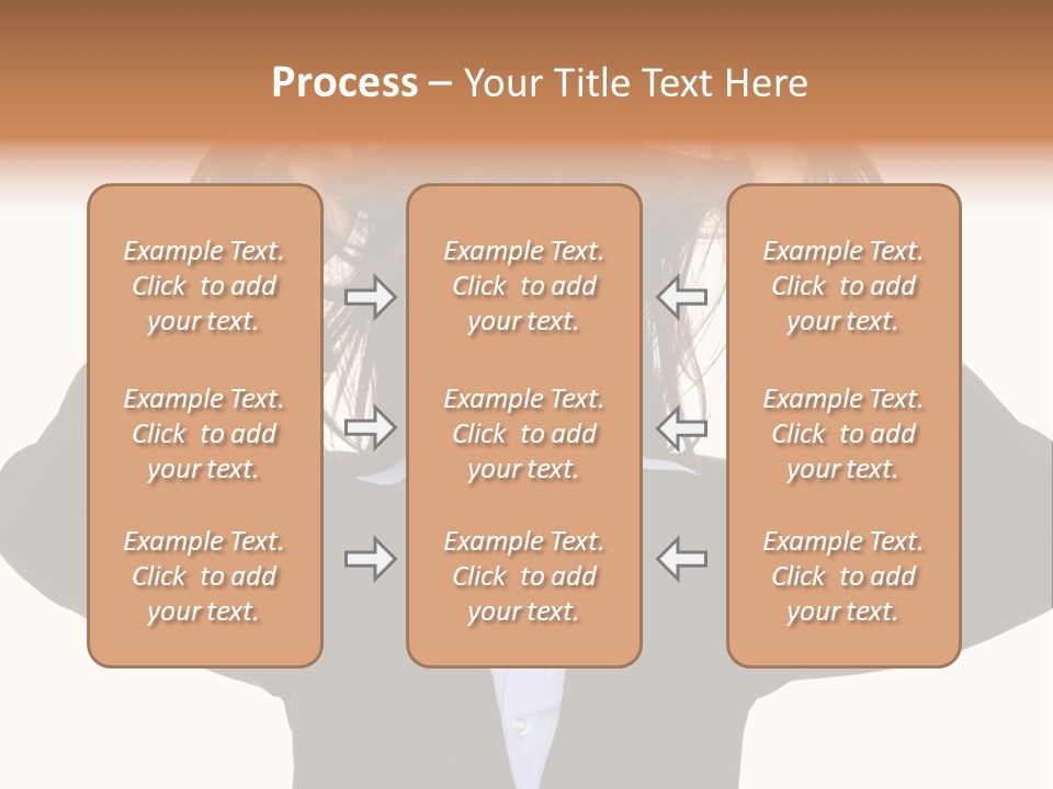 Sore Migraine Despair PowerPoint Template