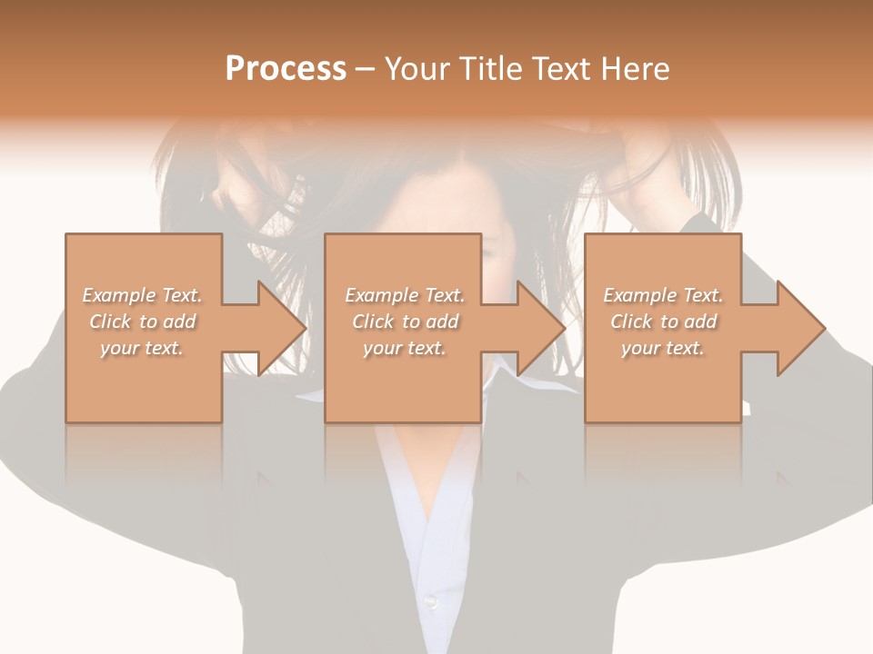 Sore Migraine Despair PowerPoint Template