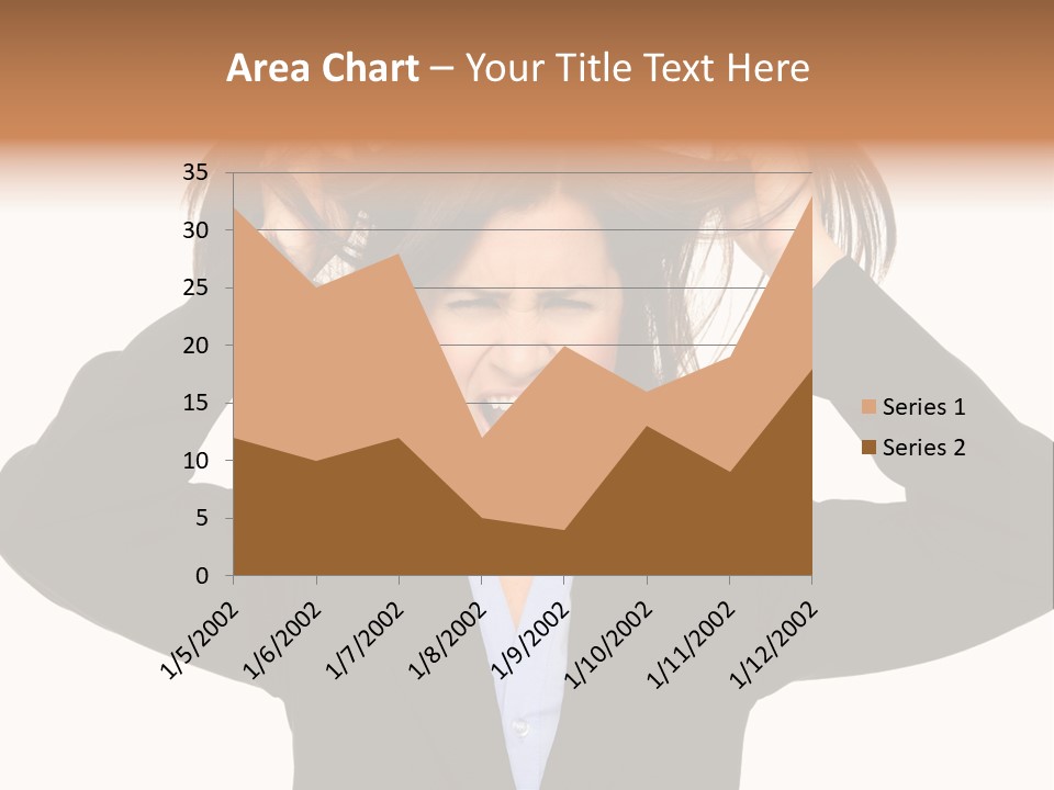 Sore Migraine Despair PowerPoint Template